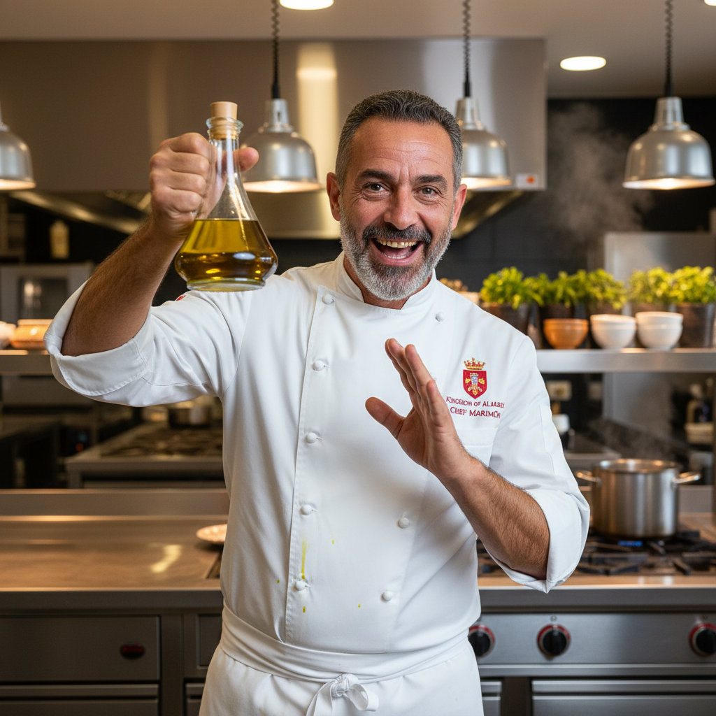 Portrait of Chef Marimón, Celebrity Chef