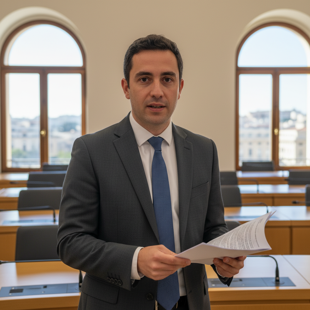Portrait of Deputy Soriano, Junior MP (Reformist)