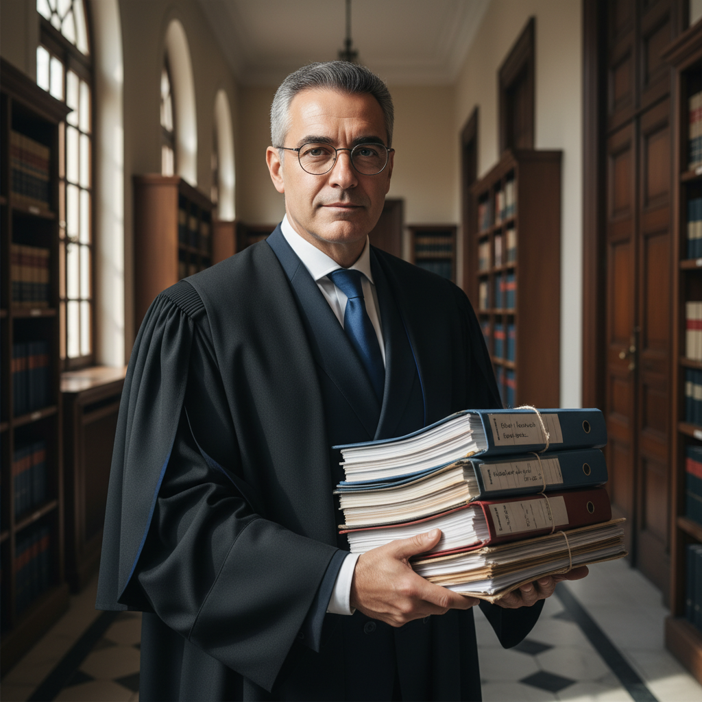 Portrait of Prosecutor General Aragón, Prosecutor General