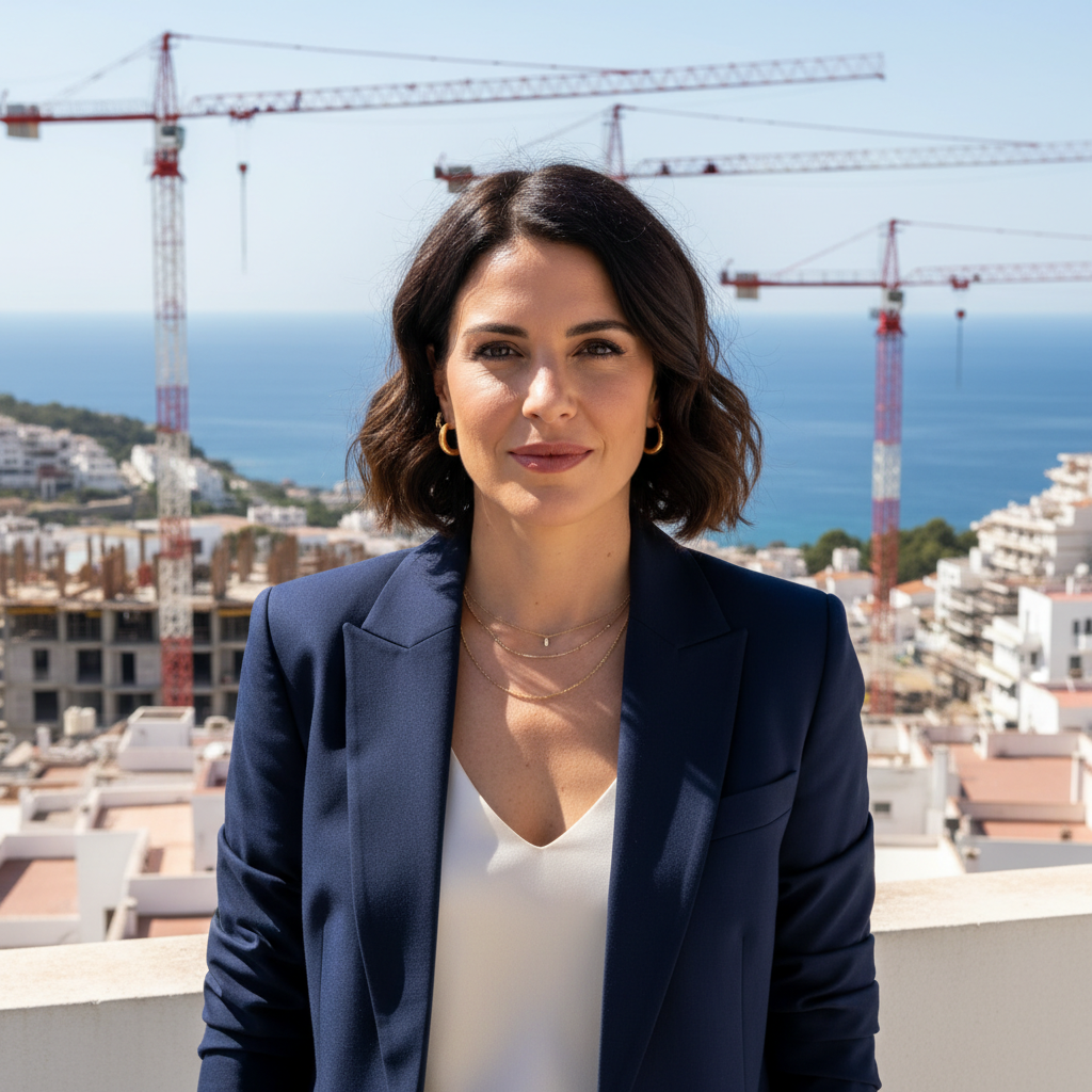 Portrait of Eva Saavedra, Real-Estate Developer